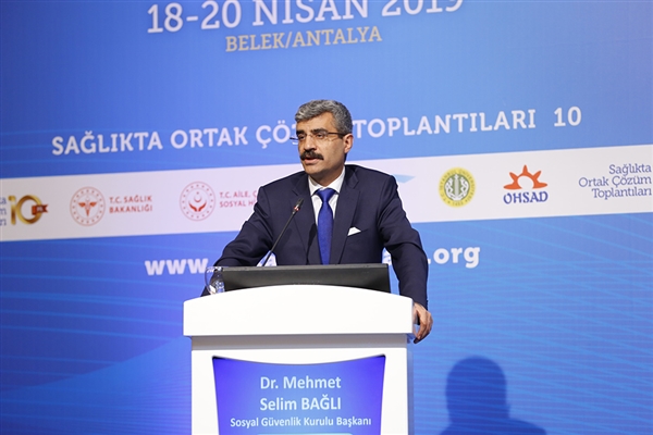 Sosyal Güvenlik Kurumu Başkanı Dr. Mehmet Selim Bağlı