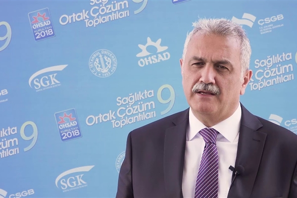 Ohsad Kurultayı 2018 - Ohsad Yönetim Kurulu Üyesi Dr. Cevat Şengül