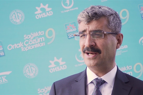 Ohsad Kurultayı 2018 - Sosyal Güvenlik Kurumu Başkanı Mehmet Selim Bağlı